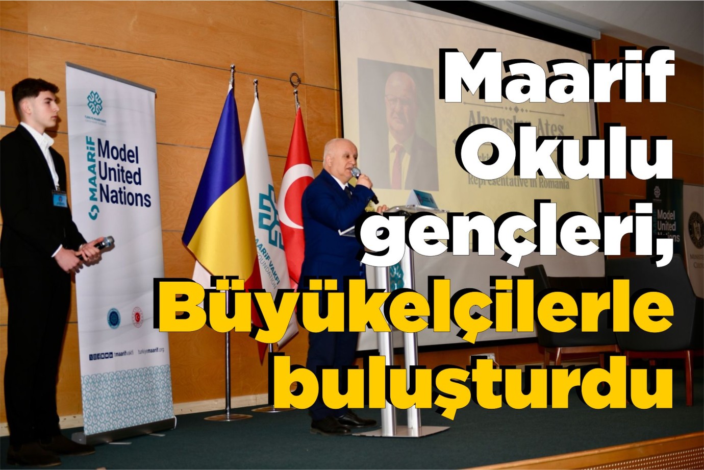Maarif Okulu “Geleceğin Liderleri ile Diplomatik Diyalog” başlıklı panel ile Büyükelçileri, gençlerle buluşturdu