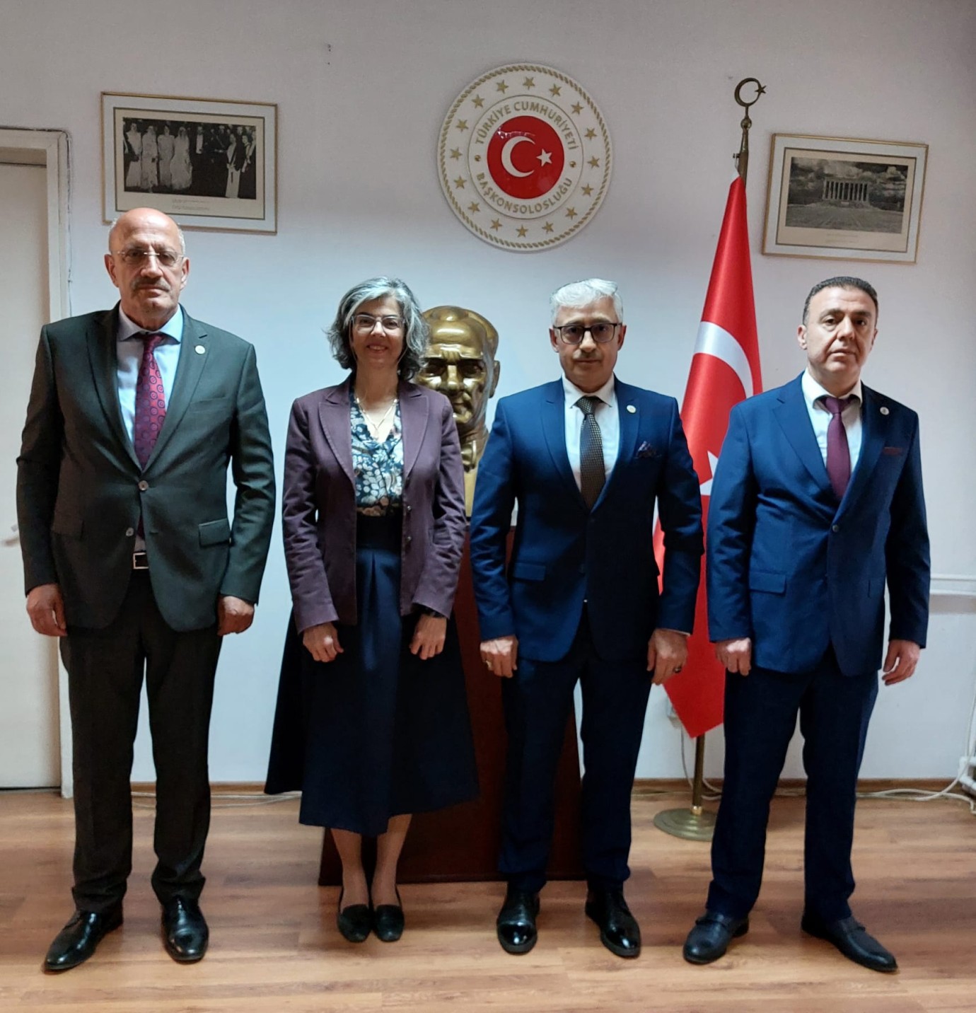 UID Romanya’dan Köstence Başkonsolosluğu’na Nezaket Ziyareti
