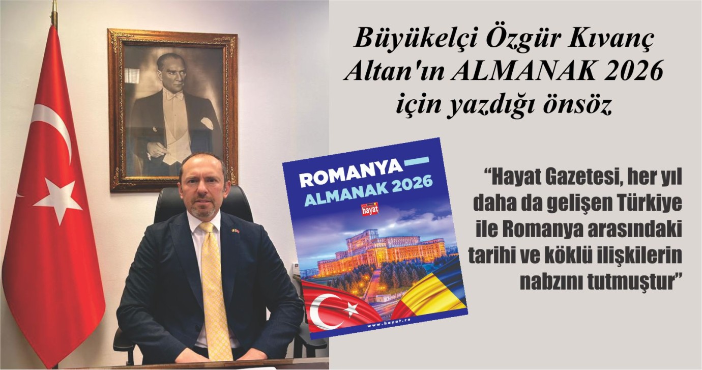 Büyükelçi Özgür Kıvanç Altan'ın ALMANAK 2026 için yazdığı önsöz
