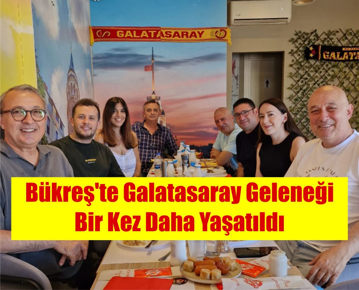 Bükreş'te Galatasaray Geleneği Bir Kez Daha Yaşatıldı