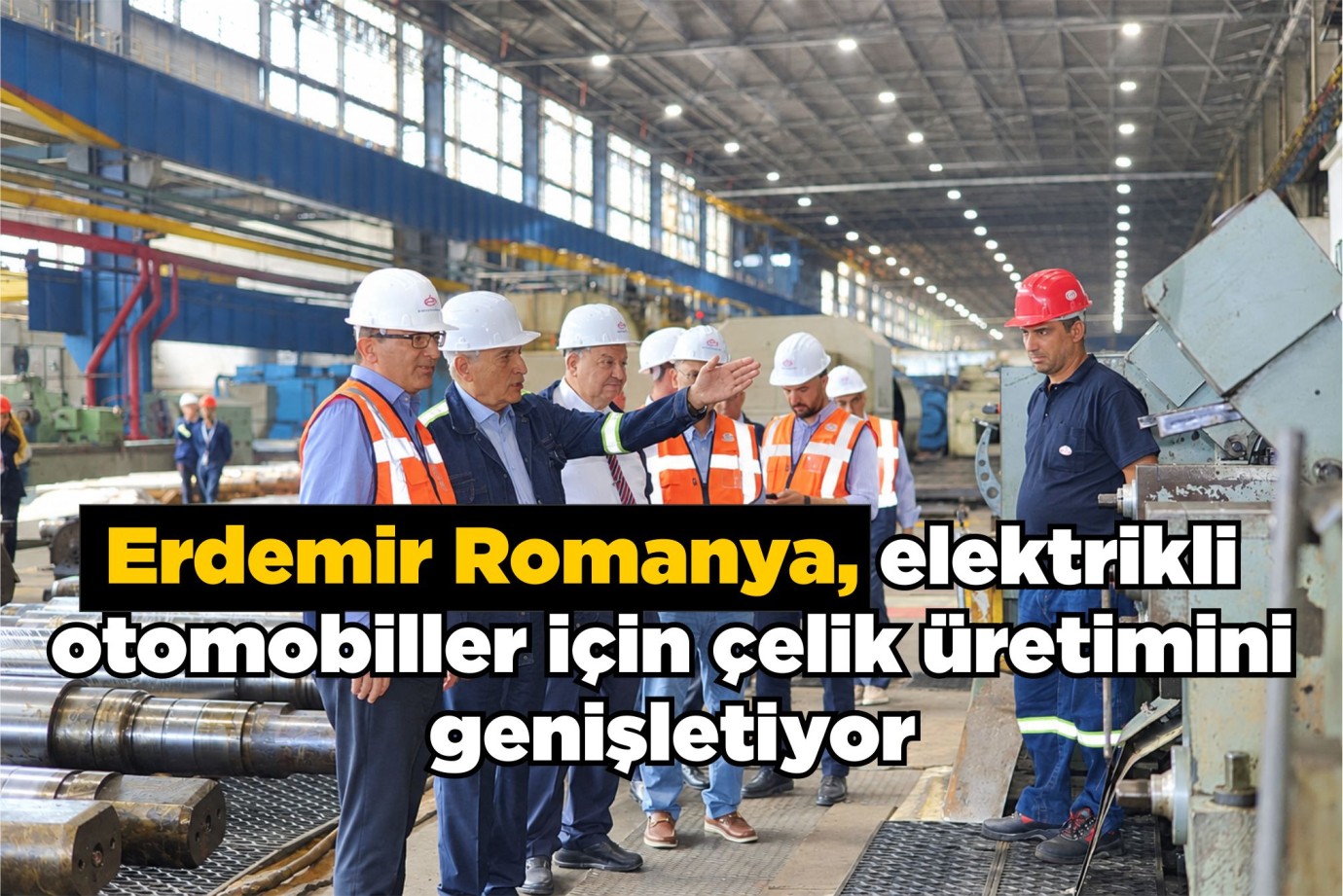 Erdemir Romanya, elektrikli otomobiller için çelik üretimini genişletiyor