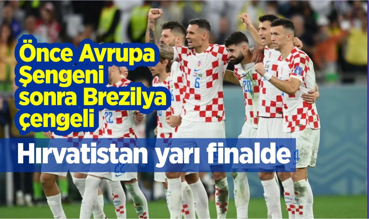 Hırvatistan yarı finalde