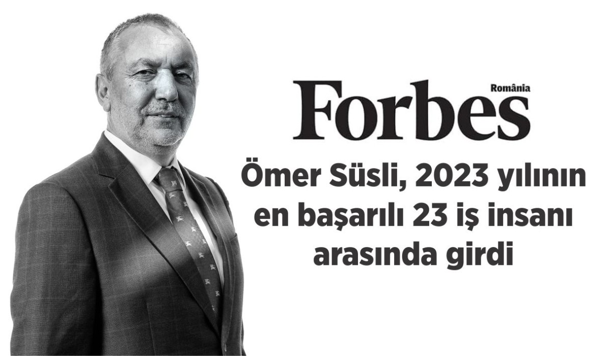 Ömer Süsli, 2023 yılının  en başarılı 23 iş insanı  arasında girdi