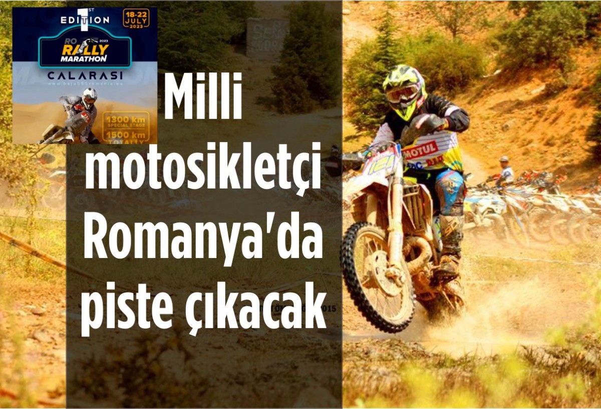 Milli motosikletçi Romanya'da piste çıkacak