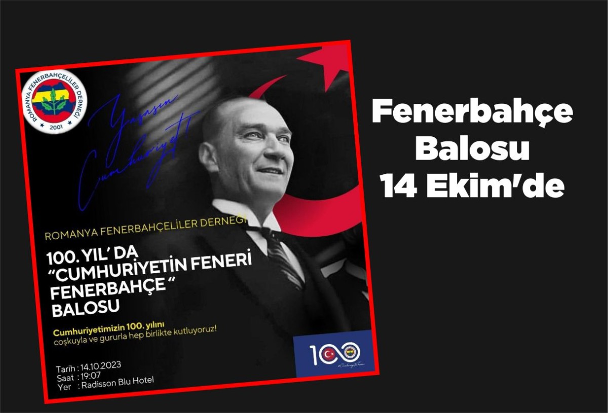 Fenerbahçe Balosu 14 Ekim'de