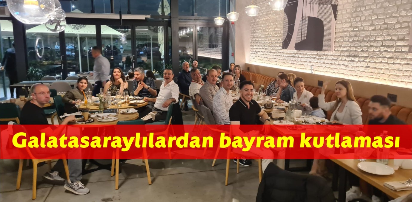 Galatasaraylılardan bayram kutlaması