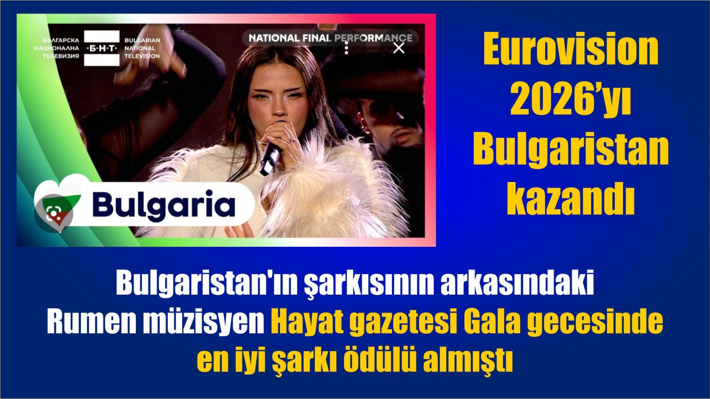 Eurovision 2026’yı Bulgaristan kazandı