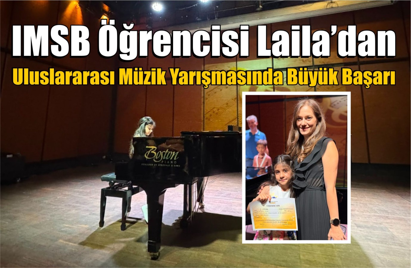 IMSB Öğrencisi Laila A.’dan Uluslararası Müzik Yarışmasında Büyük Başarı
