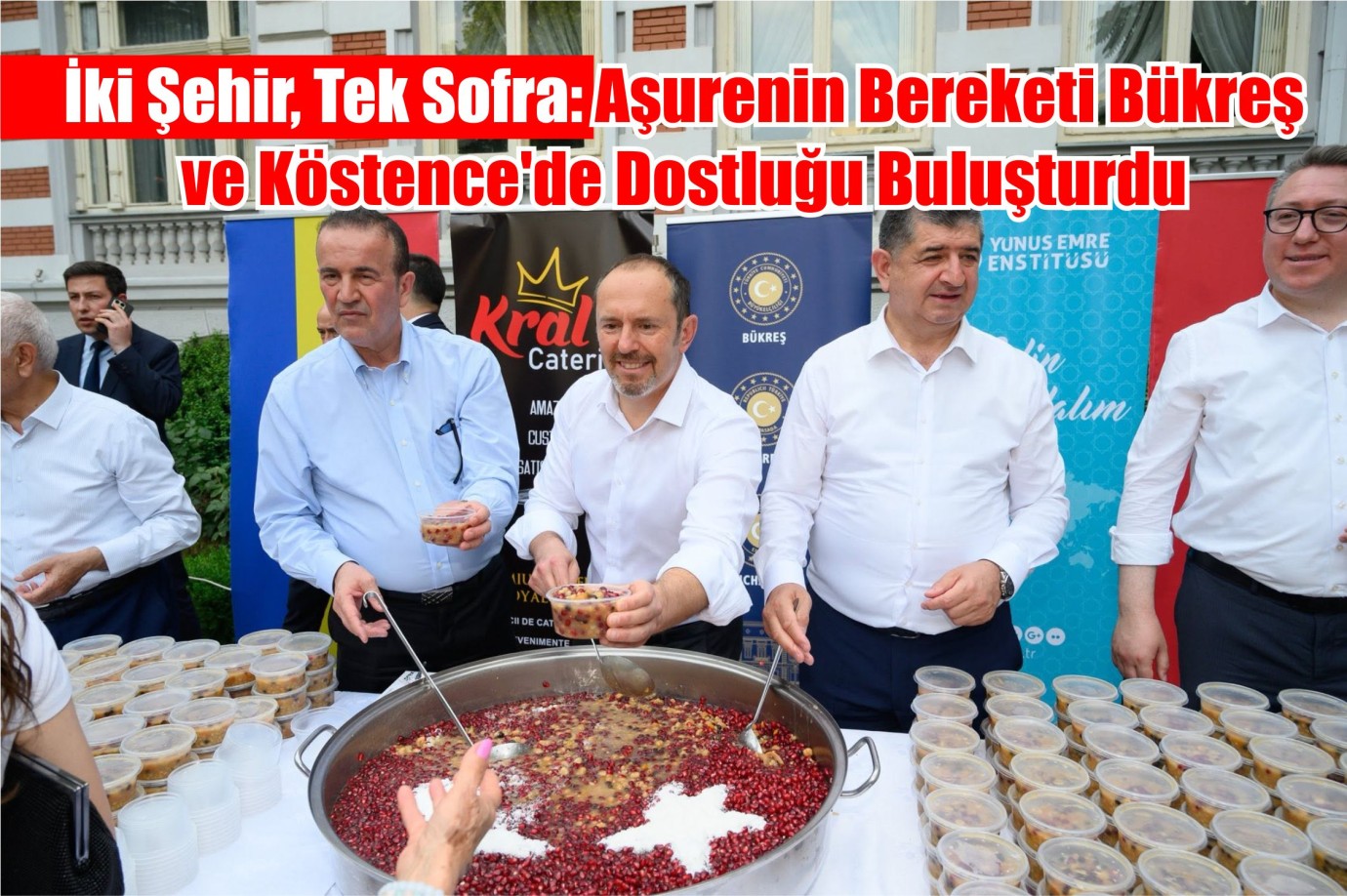 İki Şehir, Tek Sofra: Aşurenin Bereketi Bükreş ve Köstence'de Dostluğu Buluşturdu