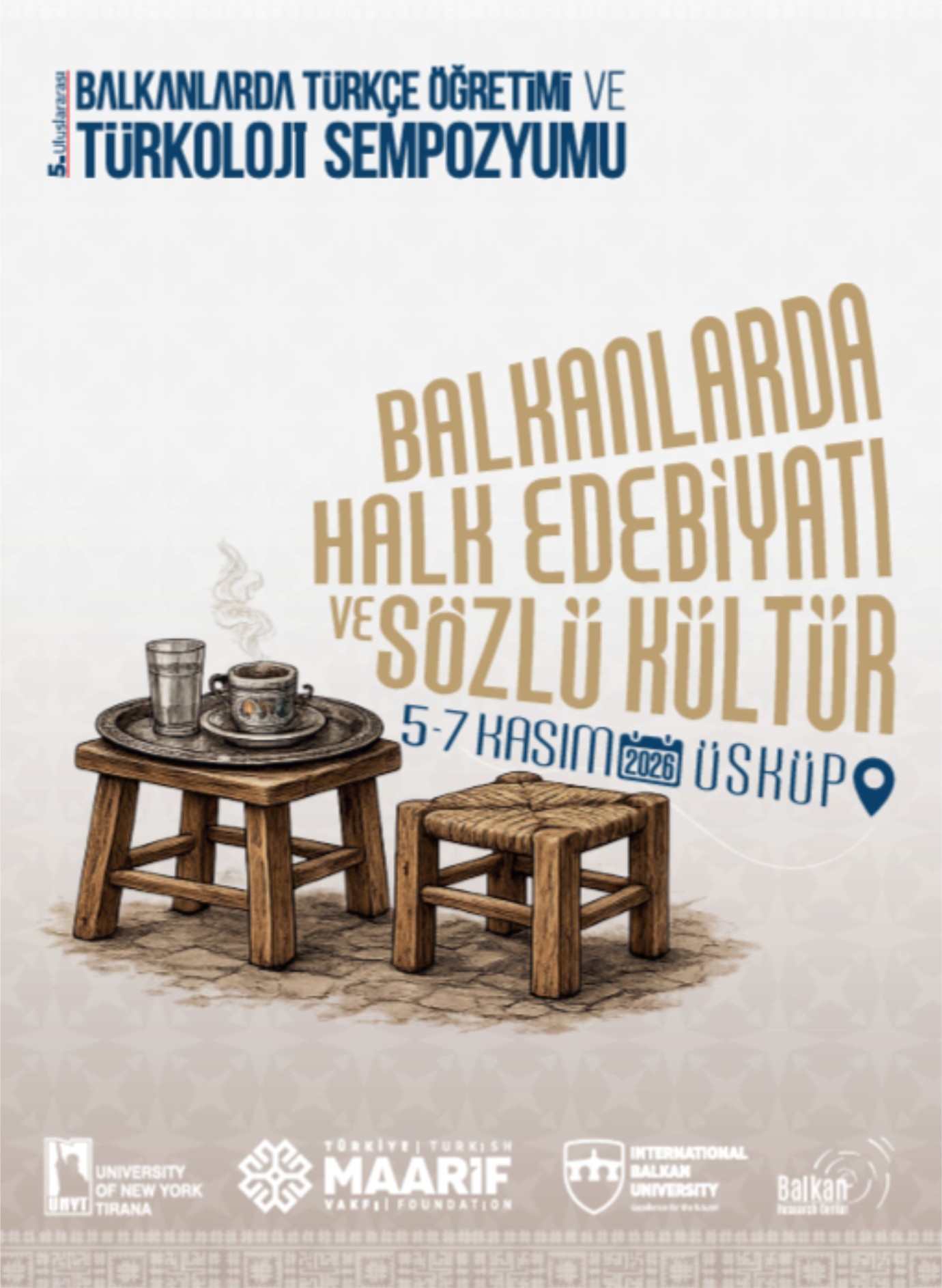 Balkanlarda Türkçe eğitimi ve Türkoloji sempozyumu