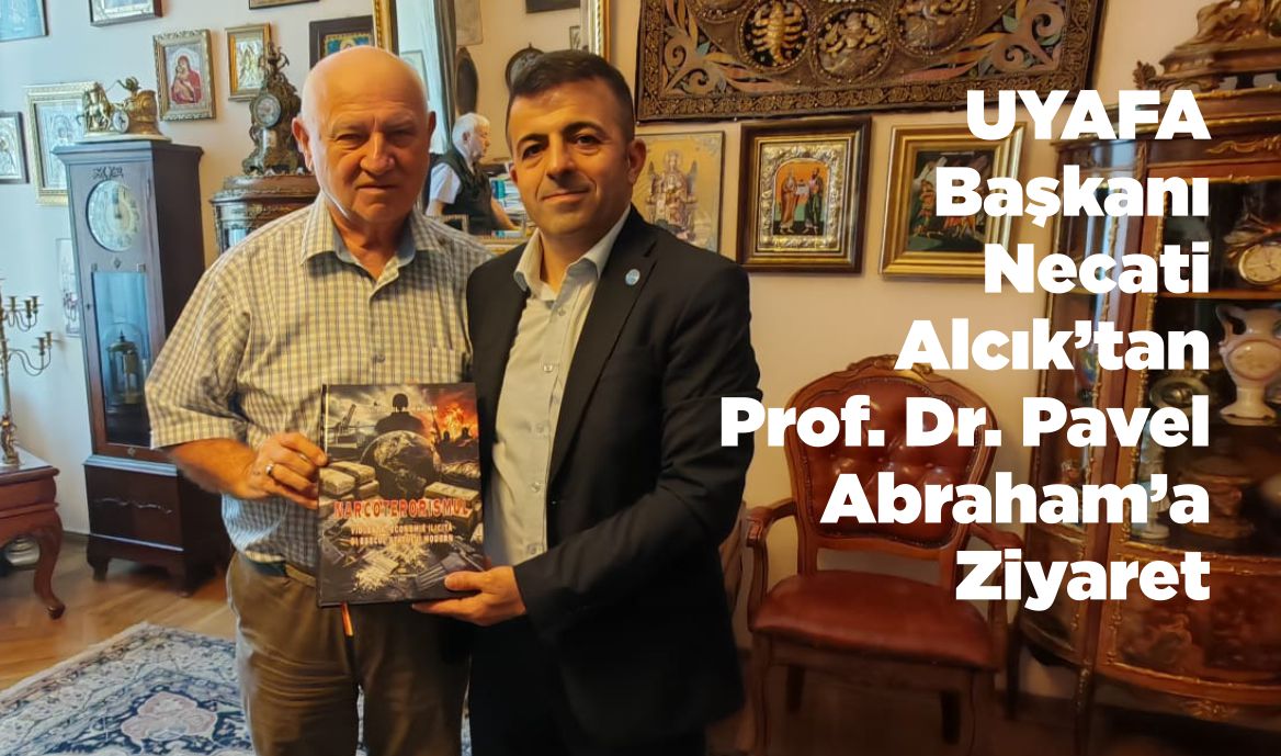 UYAFA Başkanı Necati Alcık’tan Prof. Dr. Pavel Abraham’a Ziyaret