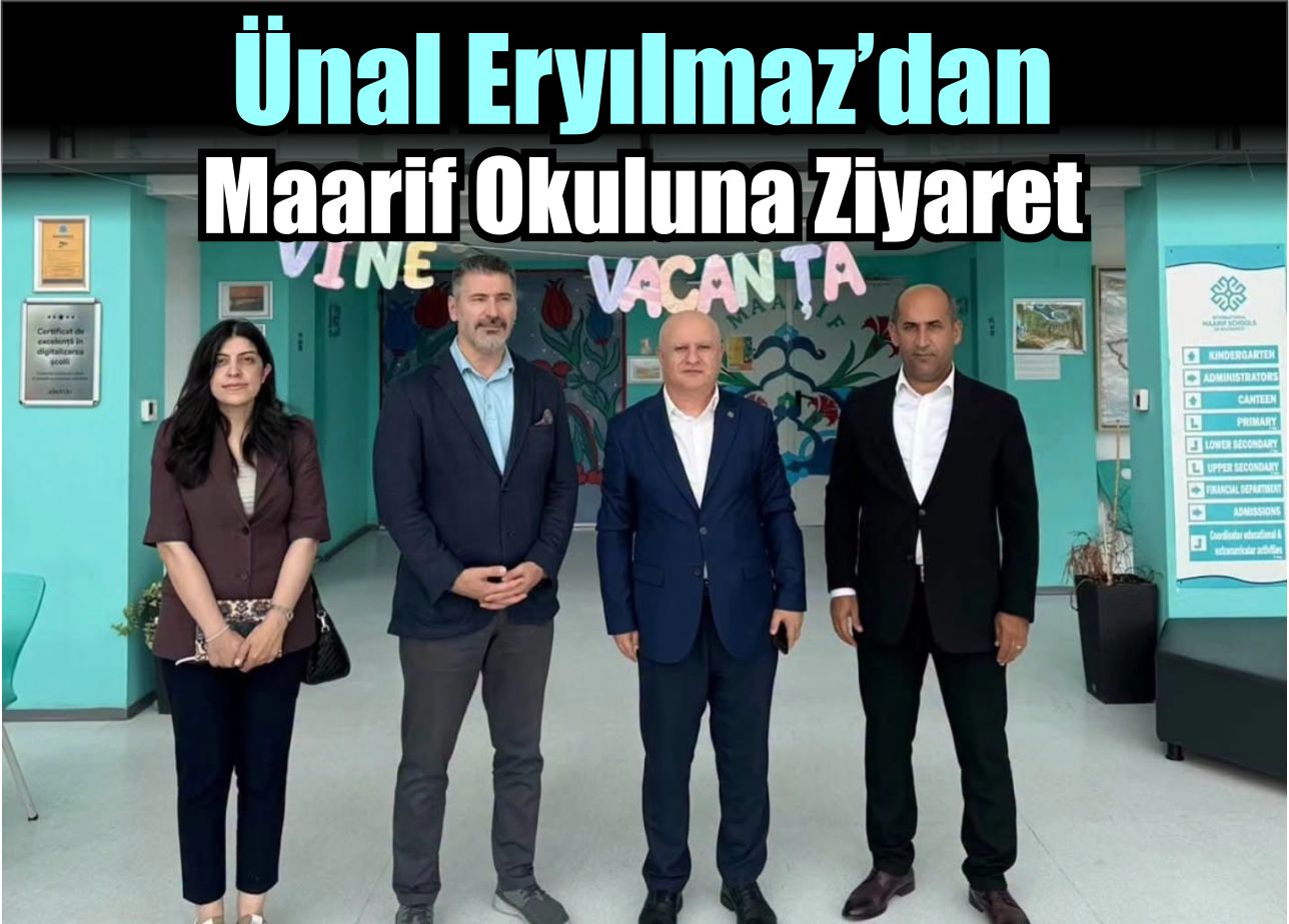 Ünal Eryılmaz’dan Maarif Okuluna Ziyaret