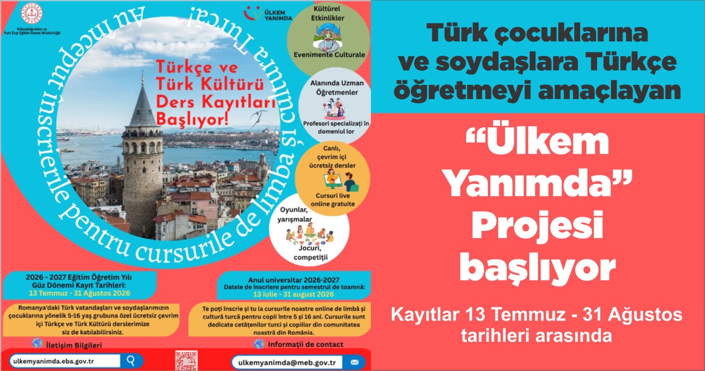 “Ülkem Yanımda” Projesi başlıyor