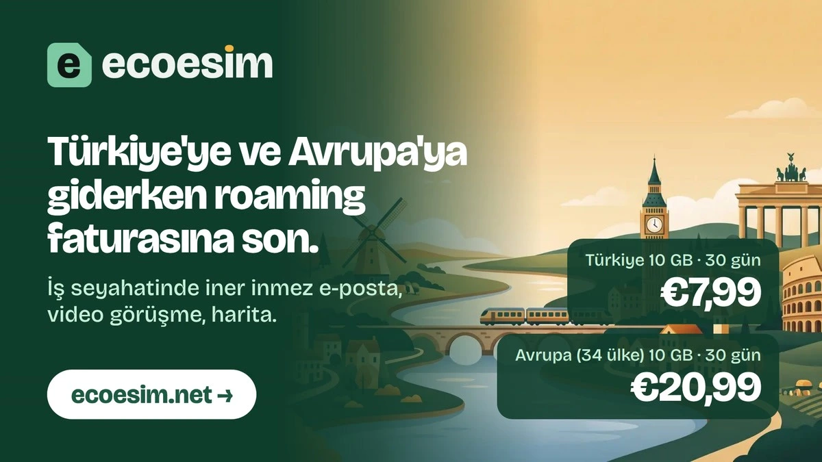 Türkiye'ye giderken roaming faturasına son