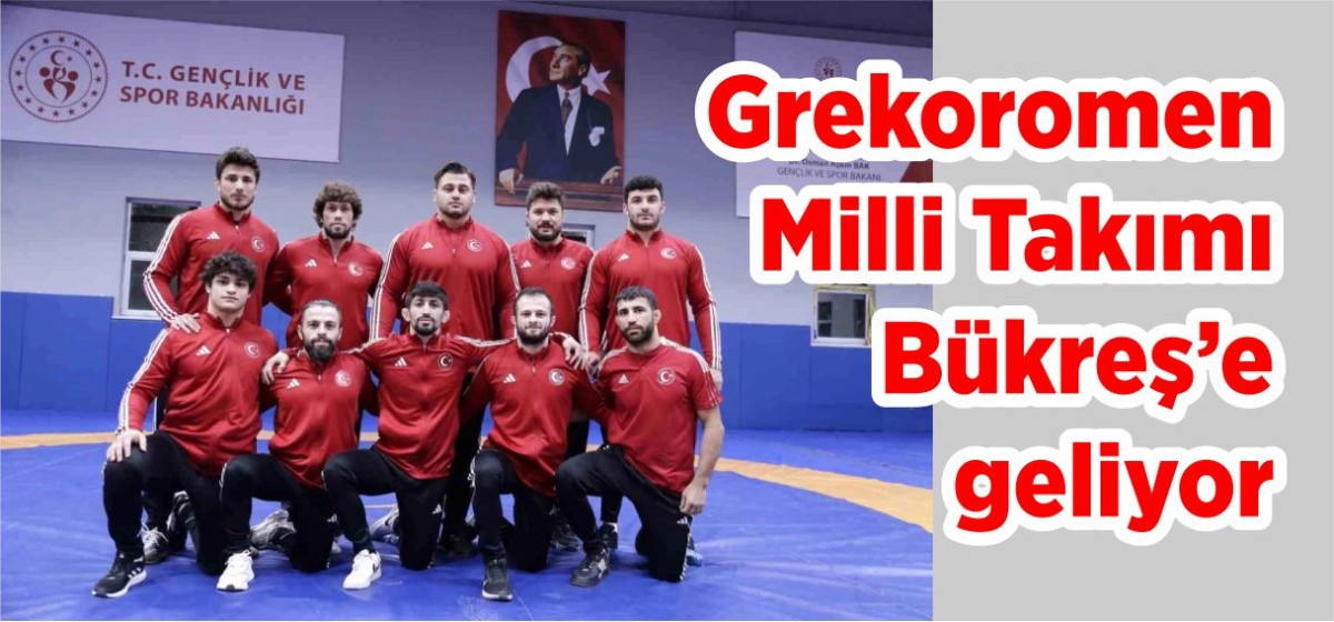 Grekoromen Milli Takımı Büyükler Avrupa Güreş Şampiyonası'na hazırlanıyor